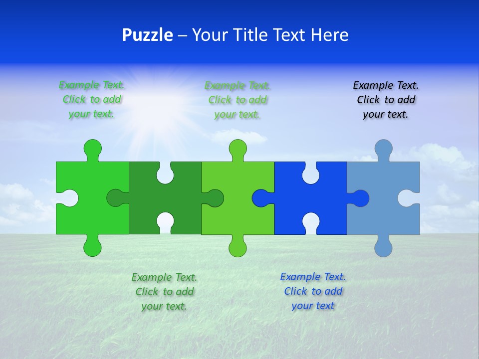 Field Grass Nature PowerPoint Template