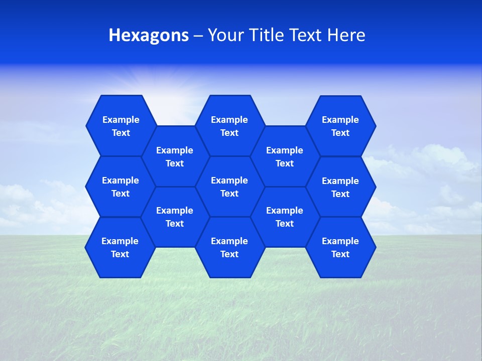 Field Grass Nature PowerPoint Template