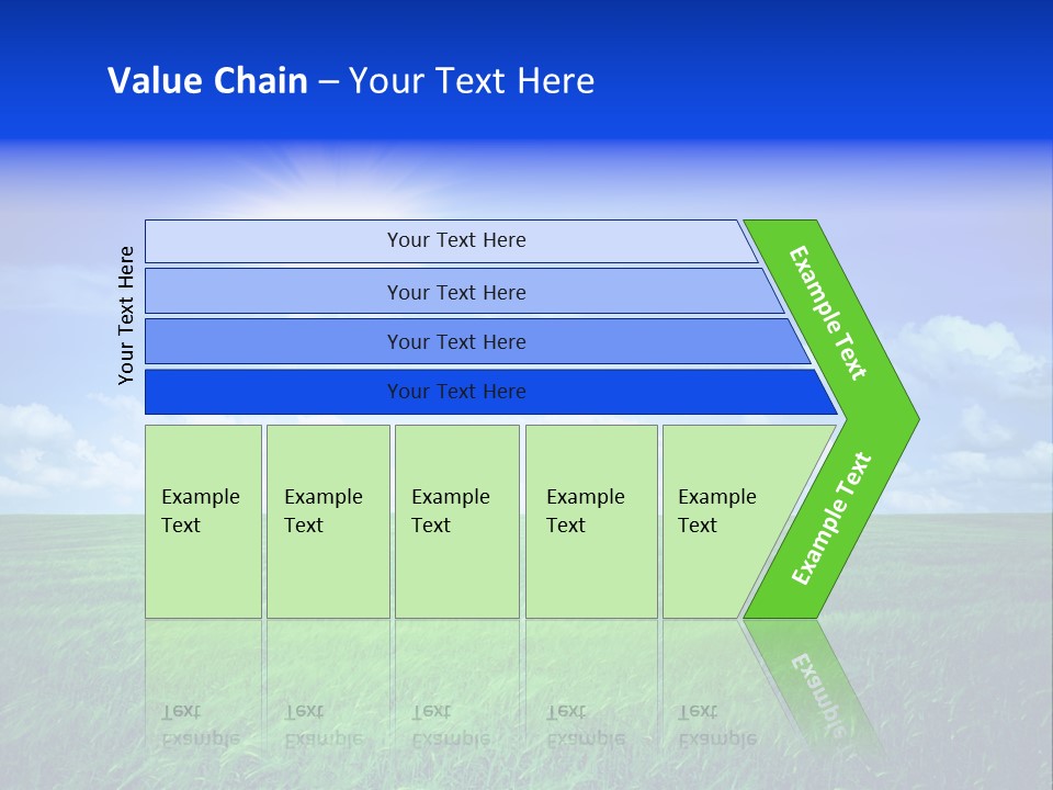 Field Grass Nature PowerPoint Template