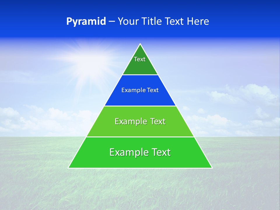 Field Grass Nature PowerPoint Template