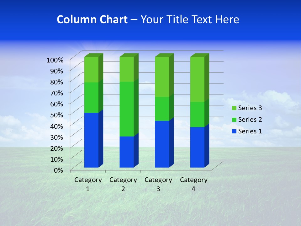 Field Grass Nature PowerPoint Template