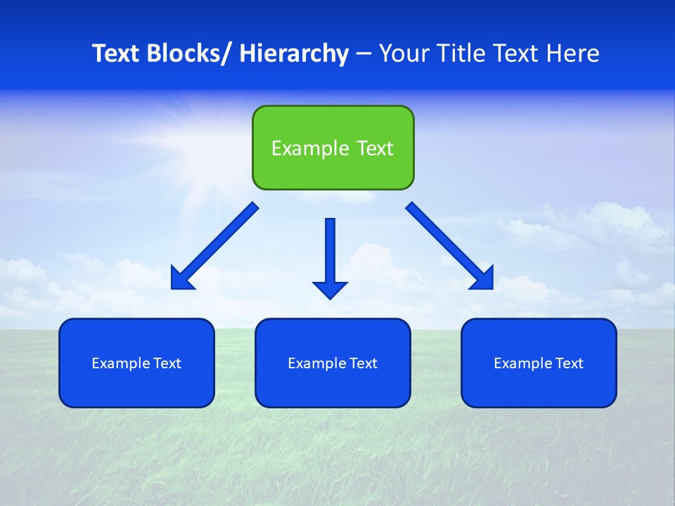 Field Grass Nature PowerPoint Template
