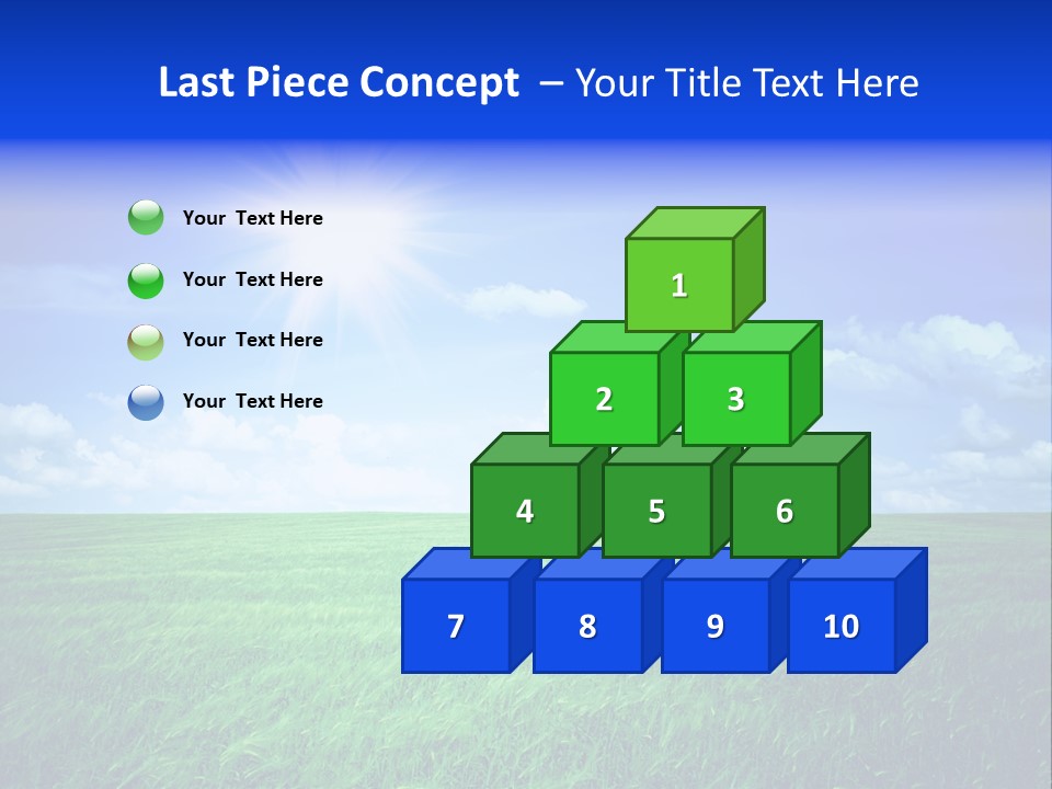 Field Grass Nature PowerPoint Template