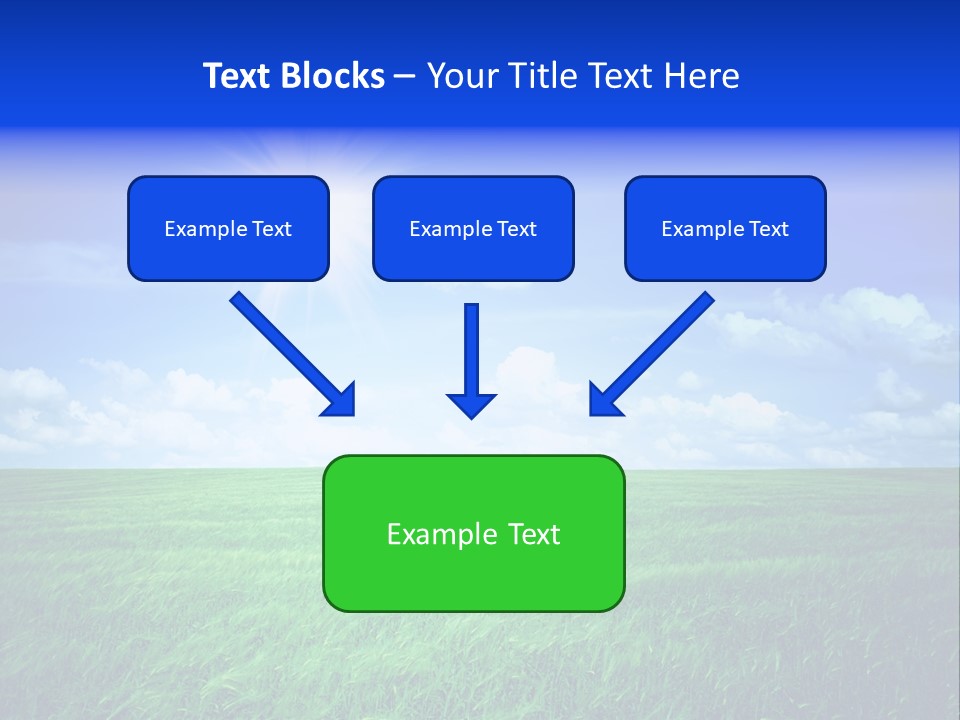 Field Grass Nature PowerPoint Template