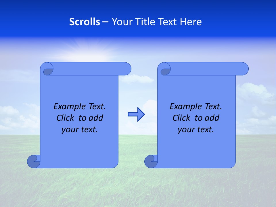 Field Grass Nature PowerPoint Template