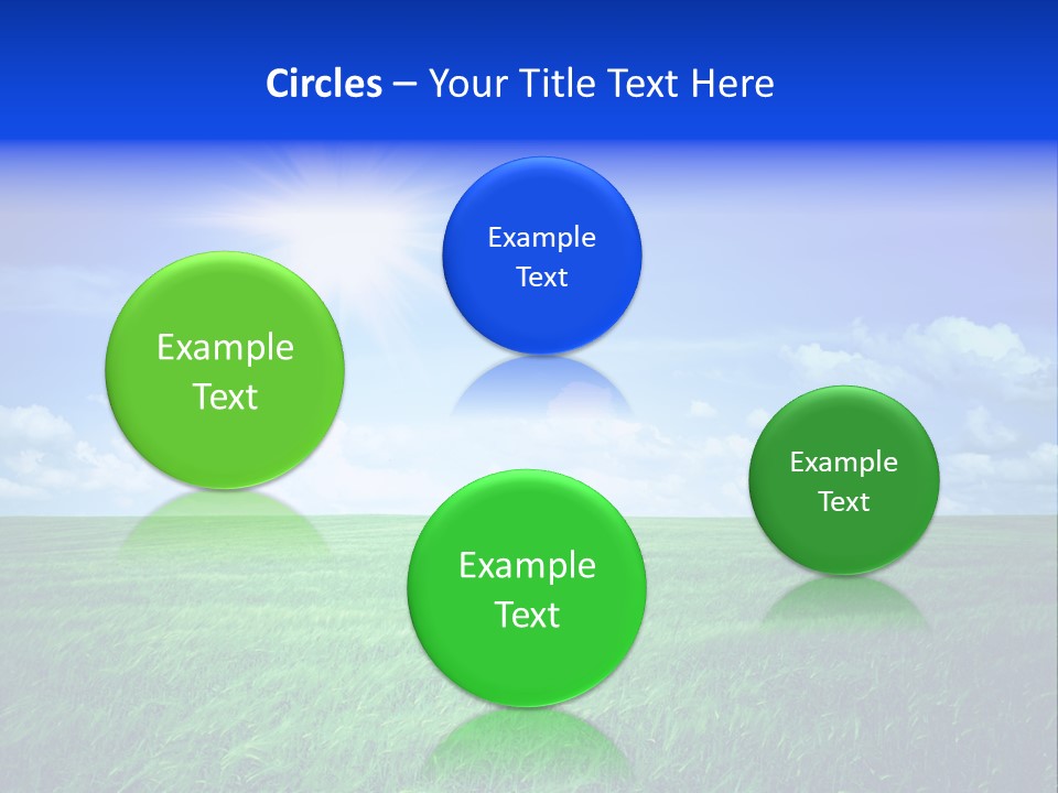Field Grass Nature PowerPoint Template