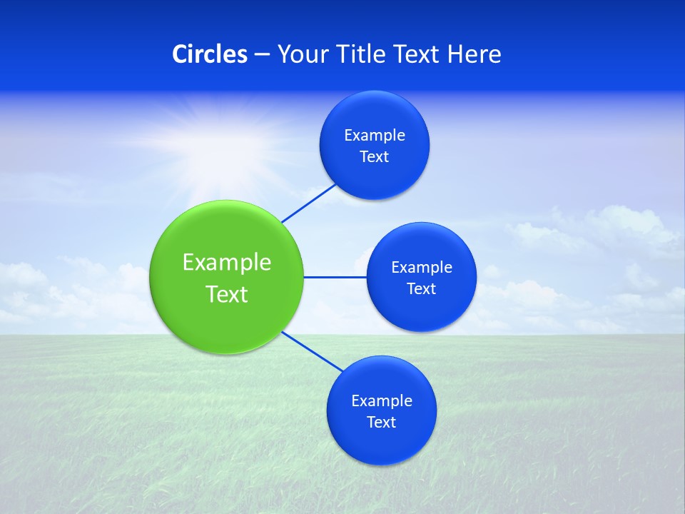 Field Grass Nature PowerPoint Template