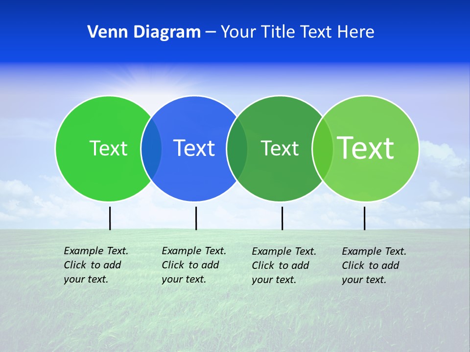 Field Grass Nature PowerPoint Template