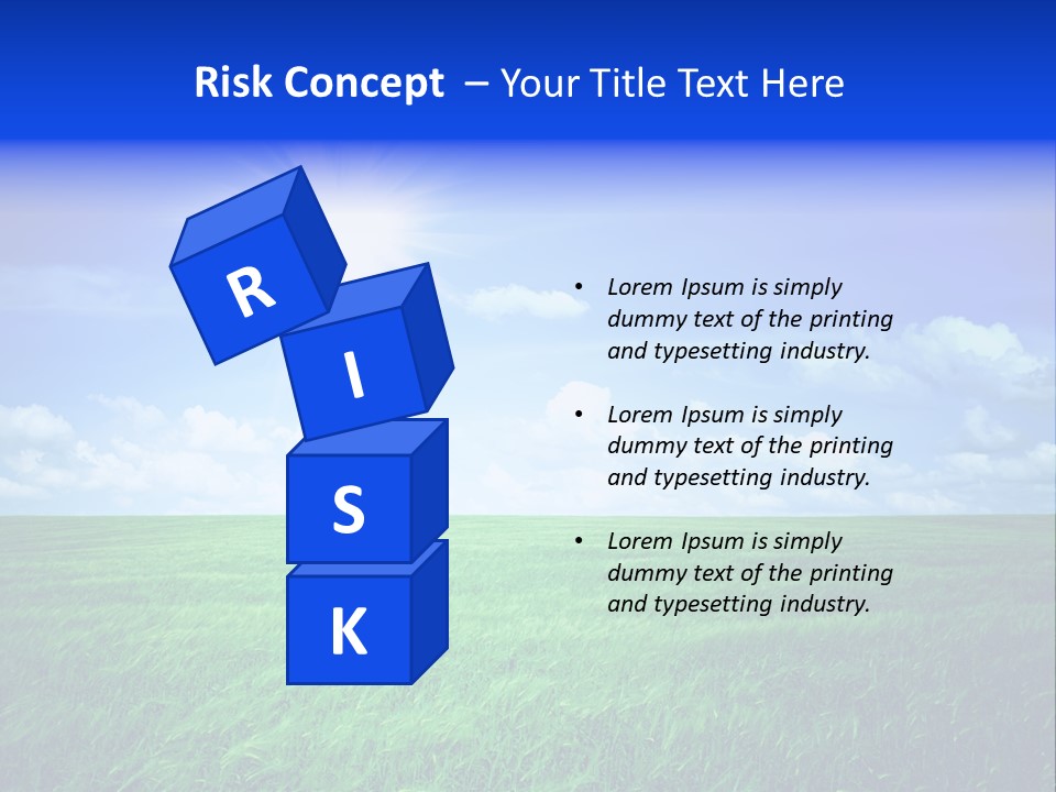 Field Grass Nature PowerPoint Template