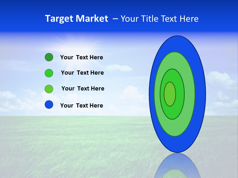 Field Grass Nature PowerPoint Template