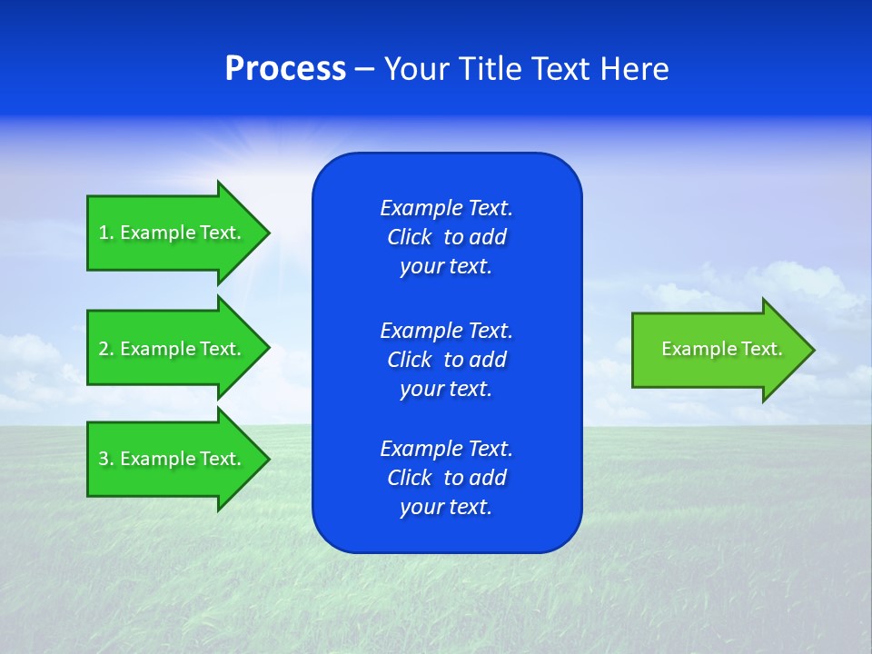 Field Grass Nature PowerPoint Template
