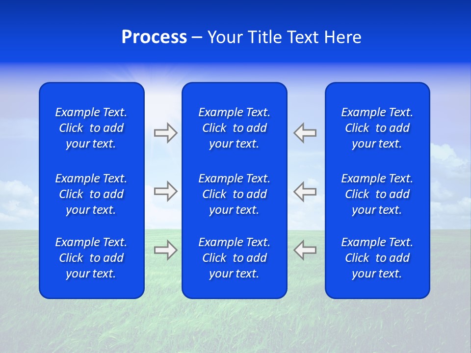 Field Grass Nature PowerPoint Template
