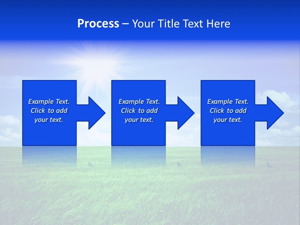 Field Grass Nature PowerPoint Template
