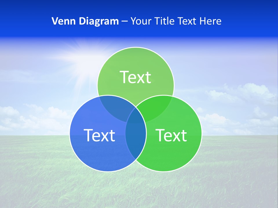 Field Grass Nature PowerPoint Template