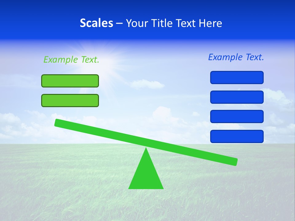 Field Grass Nature PowerPoint Template