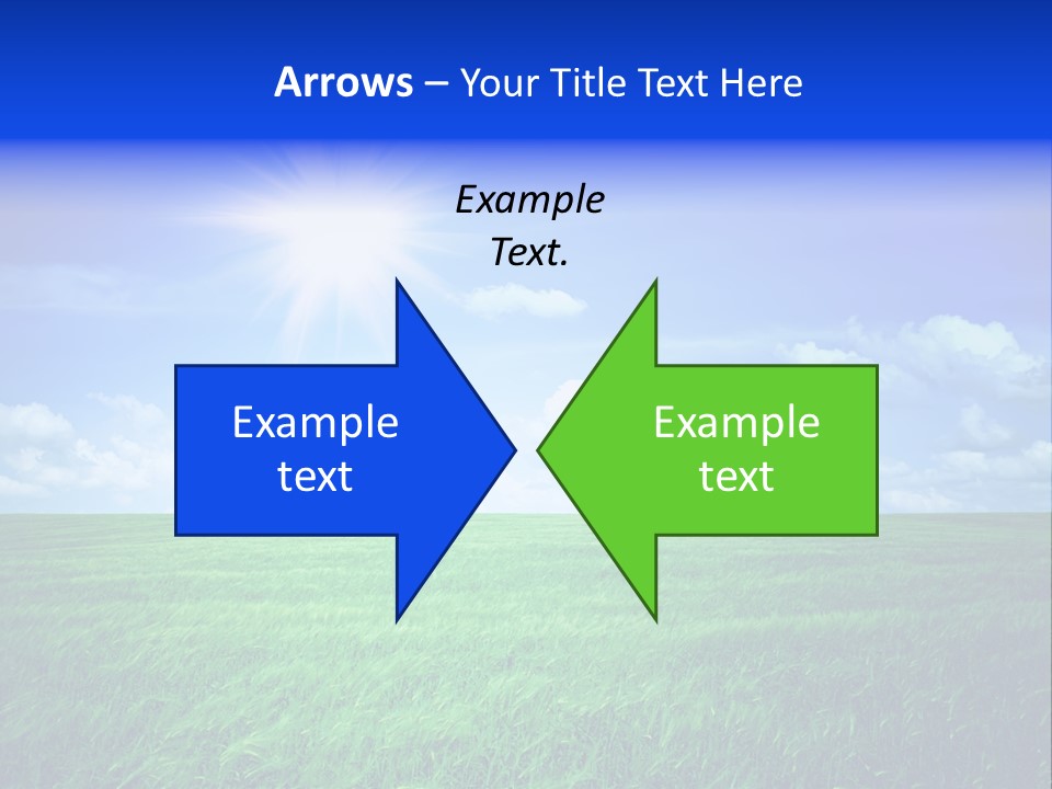 Field Grass Nature PowerPoint Template