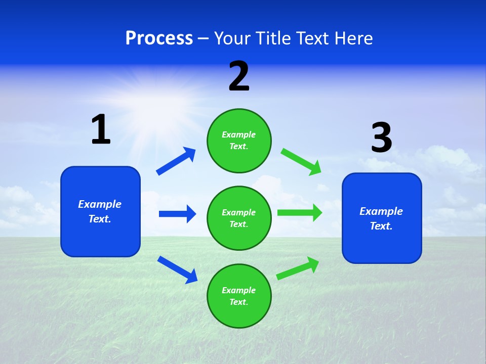 Field Grass Nature PowerPoint Template