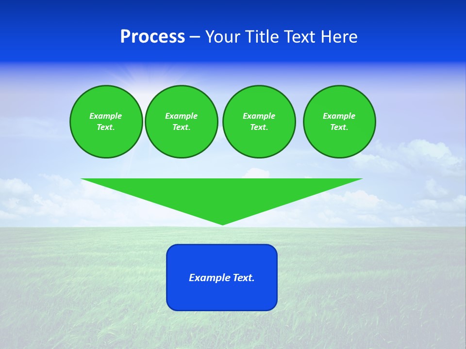 Field Grass Nature PowerPoint Template
