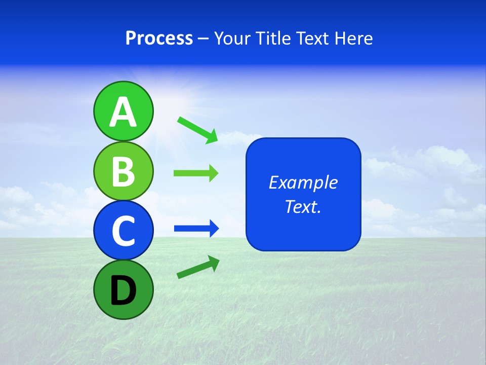 Field Grass Nature PowerPoint Template