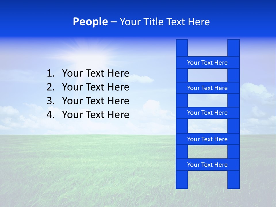 Field Grass Nature PowerPoint Template