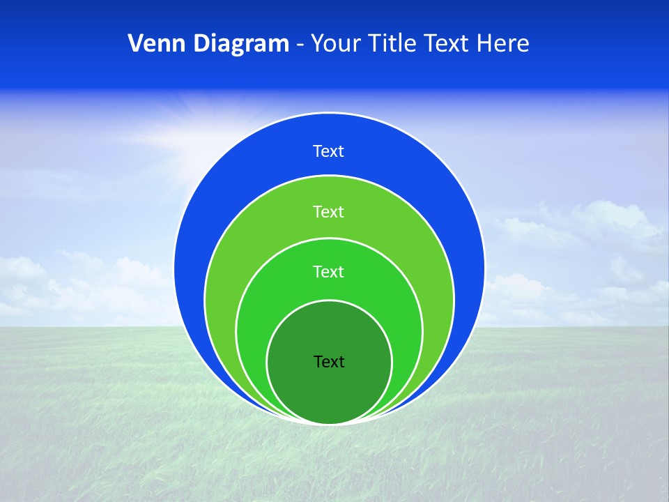 Field Grass Nature PowerPoint Template