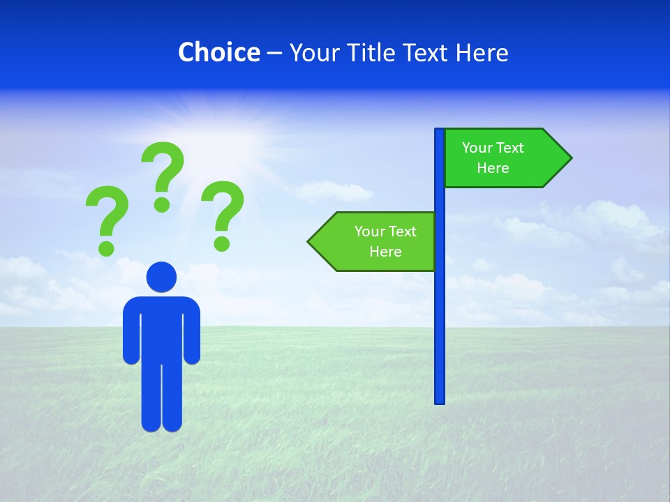 Field Grass Nature PowerPoint Template