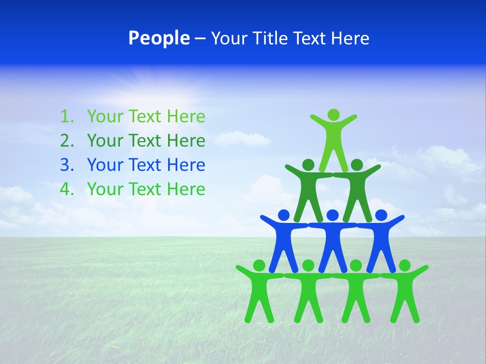 Field Grass Nature PowerPoint Template