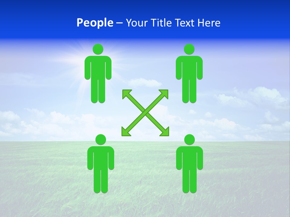 Field Grass Nature PowerPoint Template