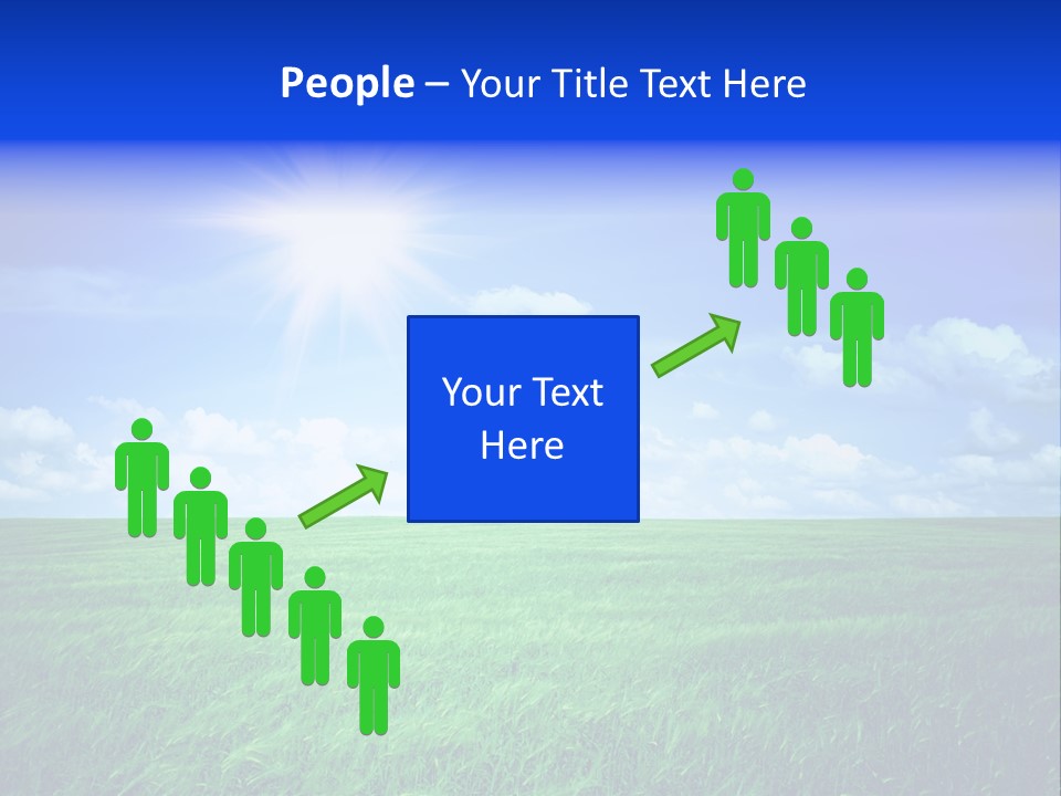 Field Grass Nature PowerPoint Template