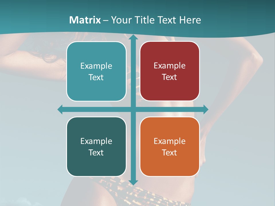 Fashion Cyprus Woman PowerPoint Template