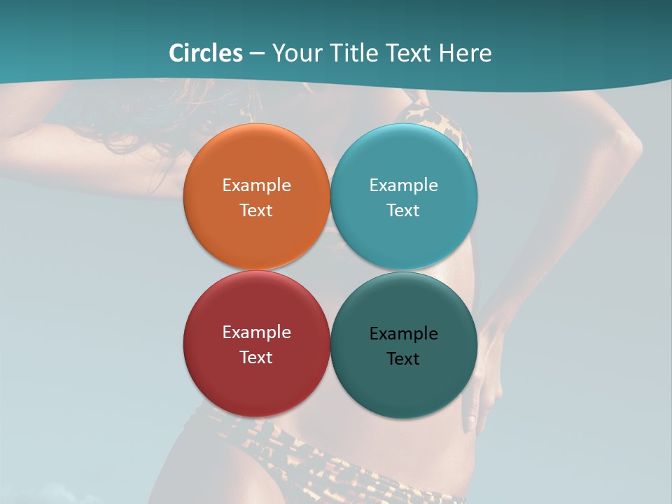 Fashion Cyprus Woman PowerPoint Template