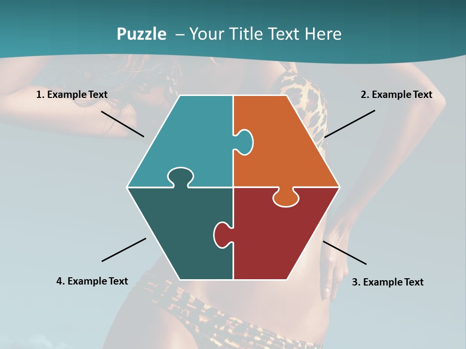 Fashion Cyprus Woman PowerPoint Template