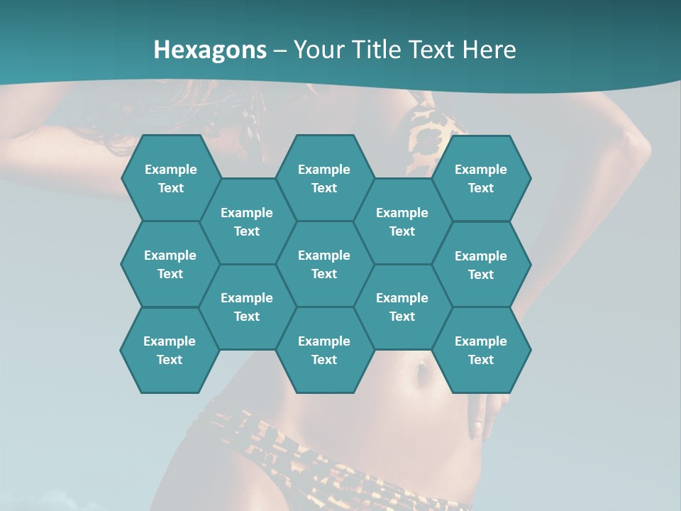 Fashion Cyprus Woman PowerPoint Template