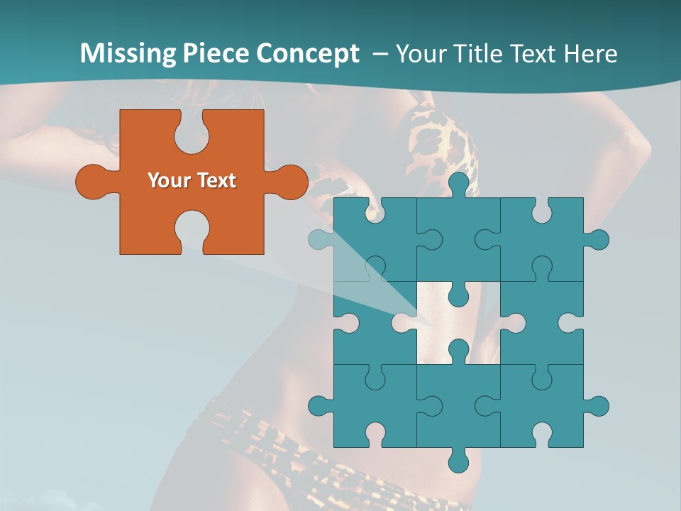 Fashion Cyprus Woman PowerPoint Template