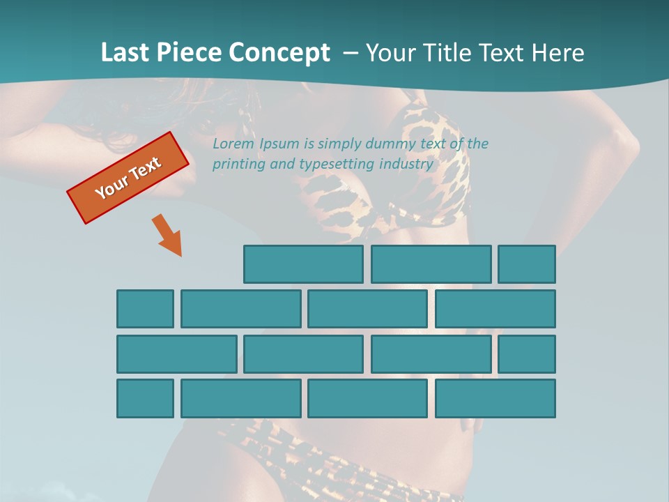 Fashion Cyprus Woman PowerPoint Template