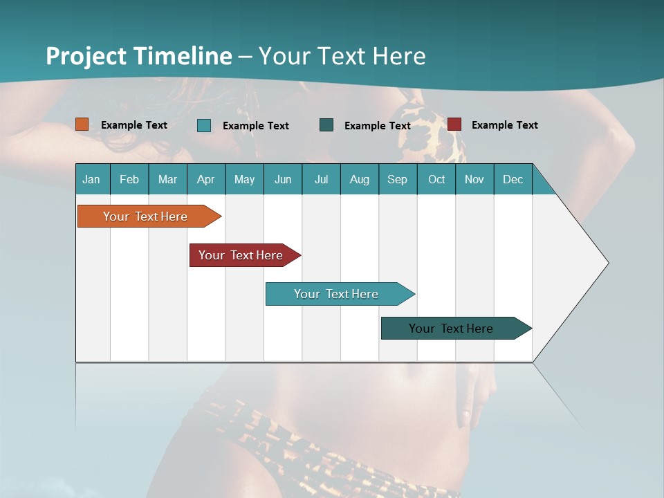 Fashion Cyprus Woman PowerPoint Template