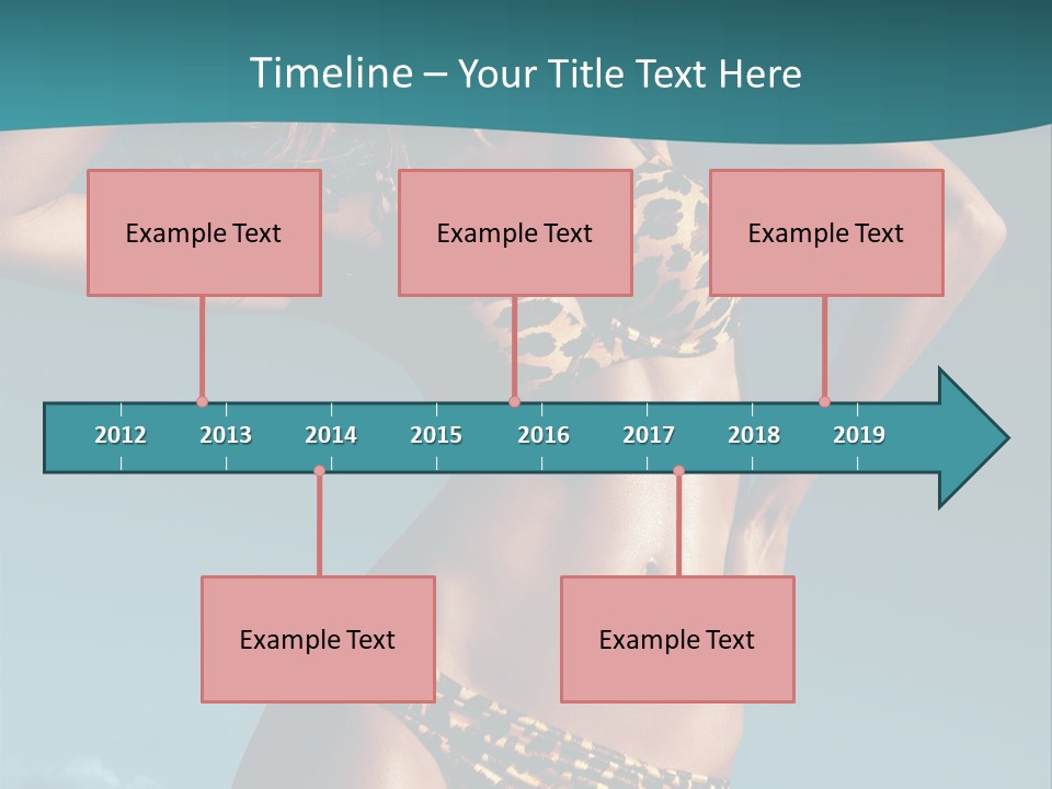 Fashion Cyprus Woman PowerPoint Template