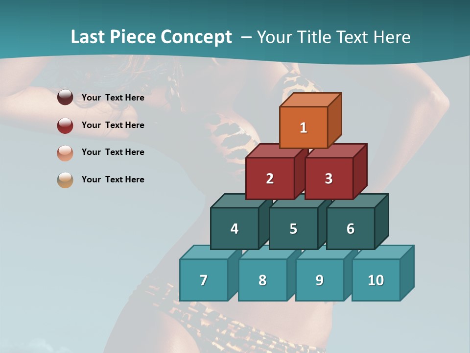 Fashion Cyprus Woman PowerPoint Template