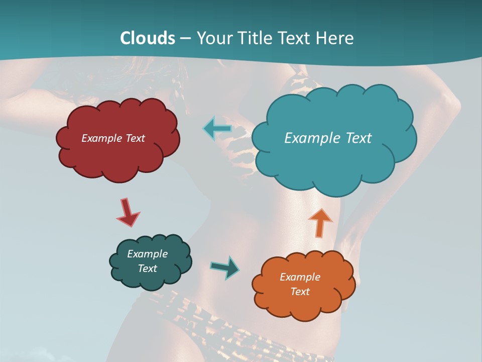 Fashion Cyprus Woman PowerPoint Template