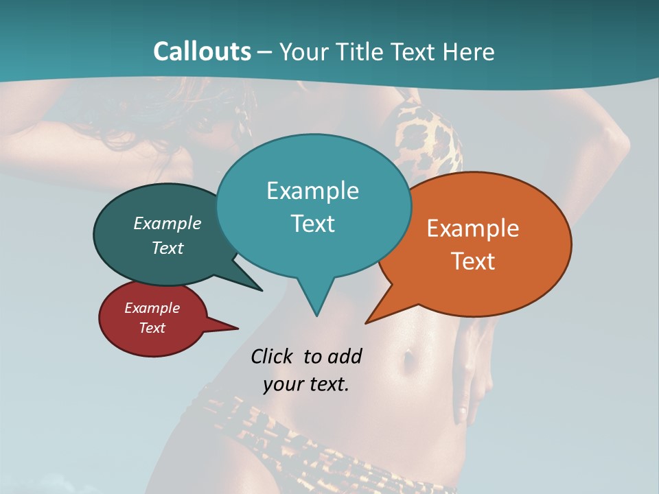 Fashion Cyprus Woman PowerPoint Template