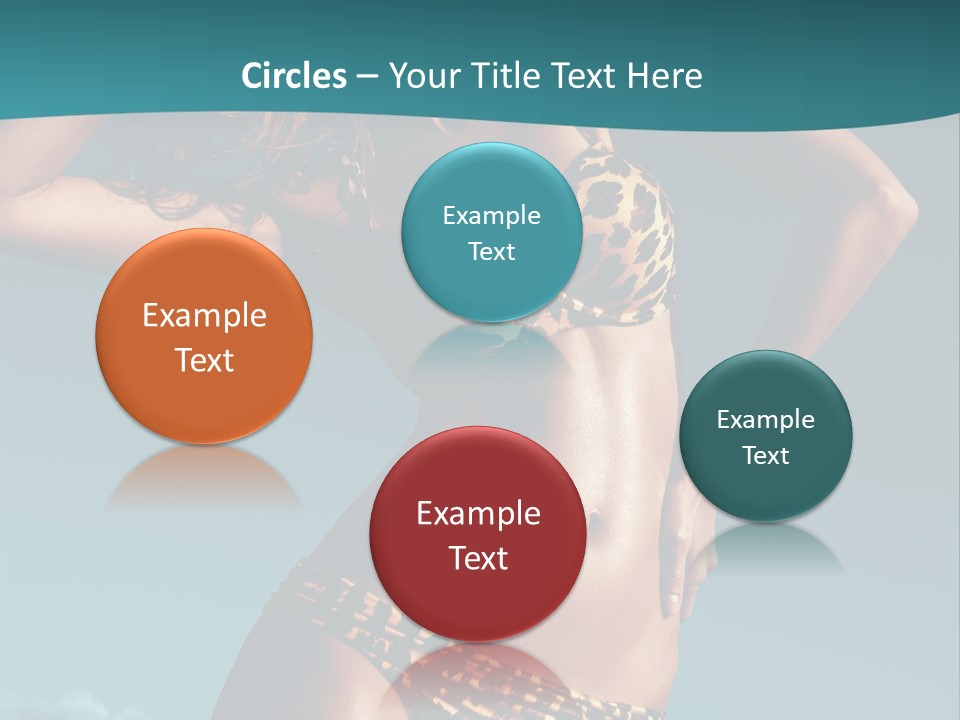 Fashion Cyprus Woman PowerPoint Template