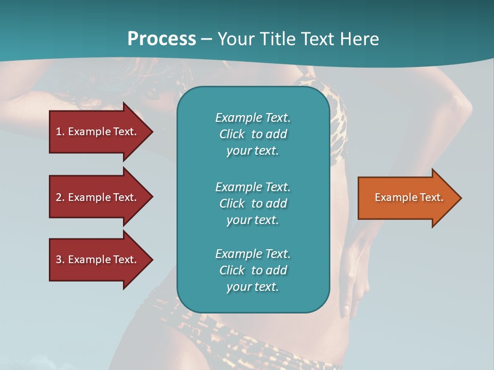 Fashion Cyprus Woman PowerPoint Template