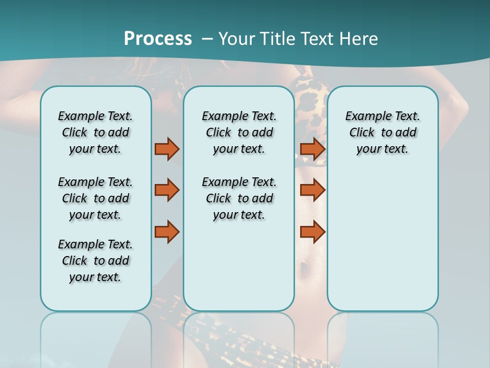Fashion Cyprus Woman PowerPoint Template