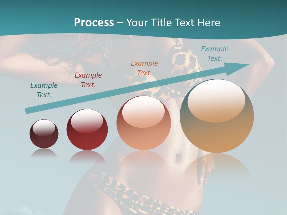 Fashion Cyprus Woman PowerPoint Template