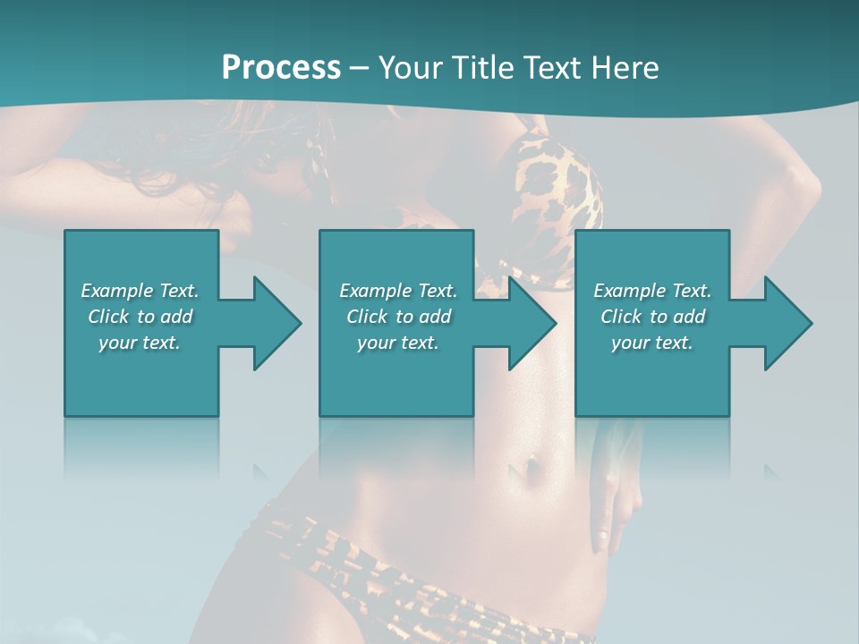 Fashion Cyprus Woman PowerPoint Template
