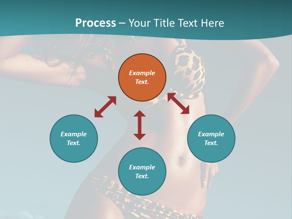 Fashion Cyprus Woman PowerPoint Template