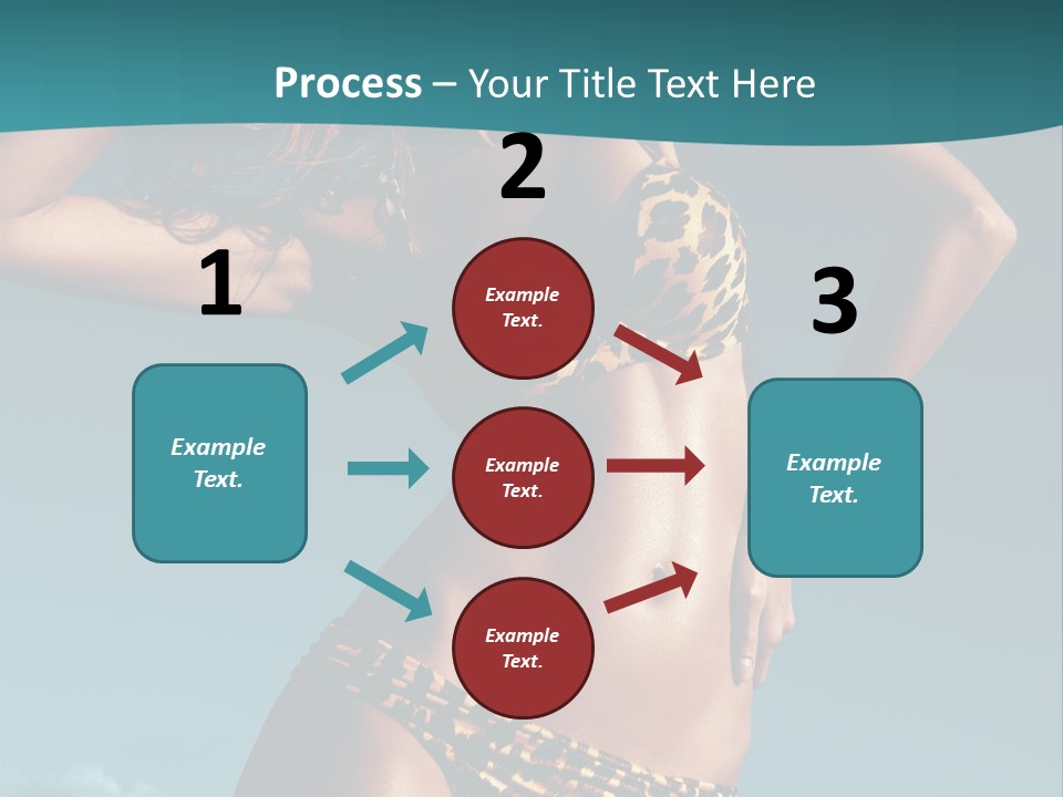 Fashion Cyprus Woman PowerPoint Template