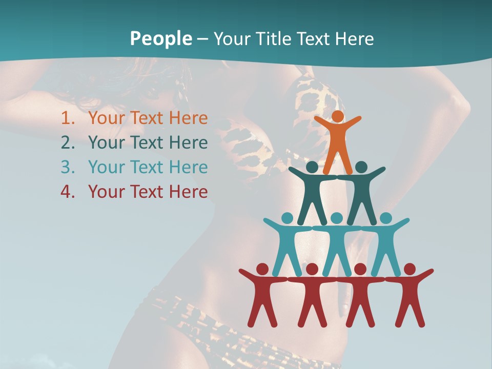 Fashion Cyprus Woman PowerPoint Template