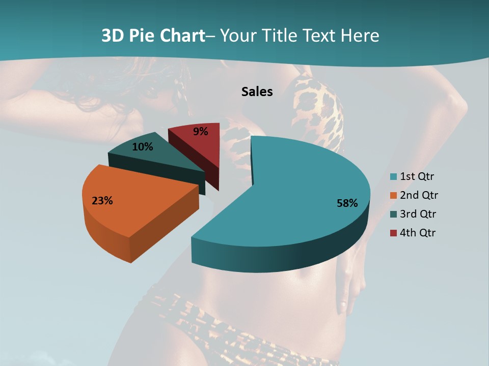 Fashion Cyprus Woman PowerPoint Template