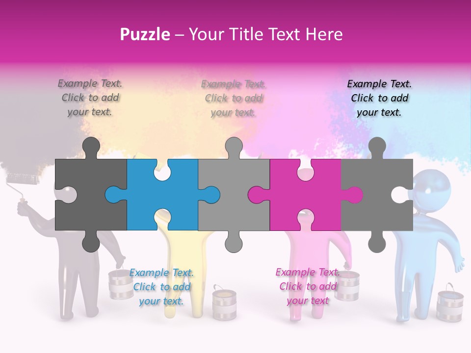 Black White Design PowerPoint Template